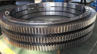 トンネルのボーリング機械、外的なギヤが付いている回転リング軸受けのためのTUV 0.1mm CNCの精密によって機械で造られる部品
